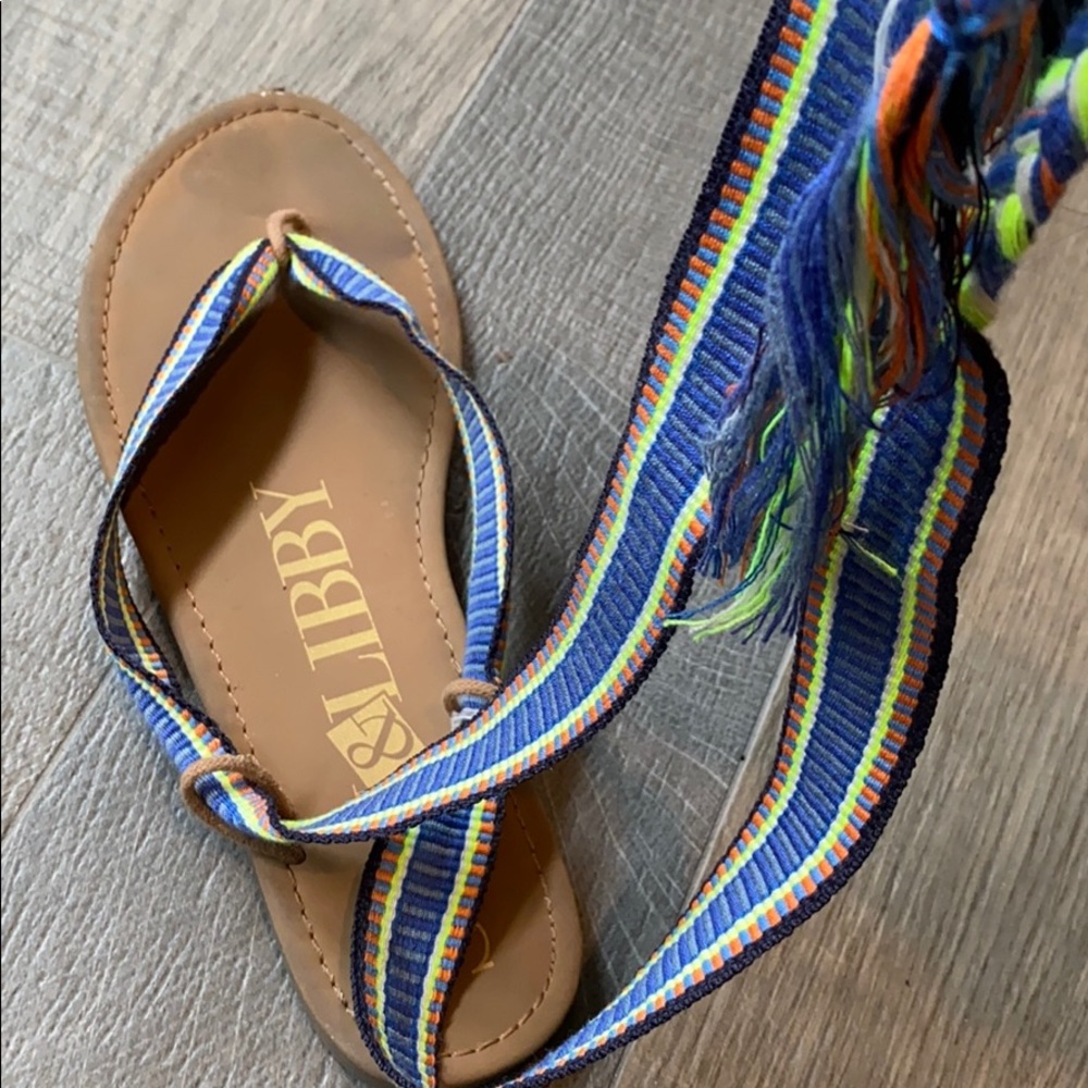Sam and Libby Wrap Sandal
